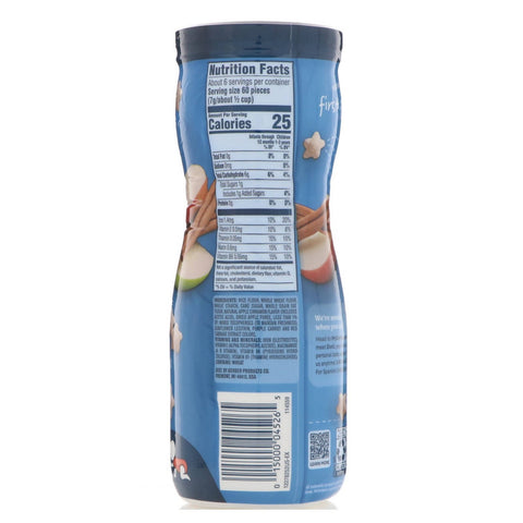 Gerber, Puffs Cereal Snack, 8+ Months, Apple Cinnamon, 1.48 oz (42 g) (organic) - MarkeetEx