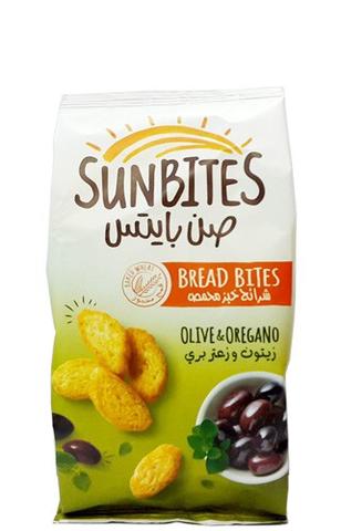 Sunbites Olive And Oregano 50gm- خبز مجفف بالزيتون والزعتر