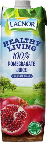 Lacnor Healthy Living Pomegranate Juice 1L - MarkeetEx