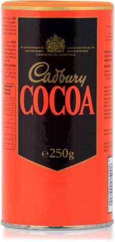 Cadbury's Pure Cocoa Powder Tin 250gm - مسحوق الكاكاو