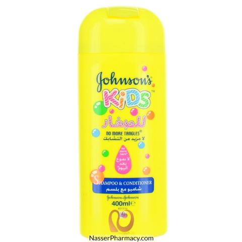 Johnson's Shampoo & Conditioner Kids 400ml- شامبو و بلسم للأطفال جونسون
