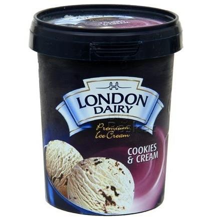 Ice-cream Cookies&Cream London Dairy 500ml