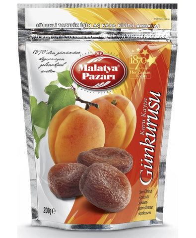 Turkish ٍSun Dried Apricots-150GR مشمش جينكورسو التركي الفائق الجودة 150غرام