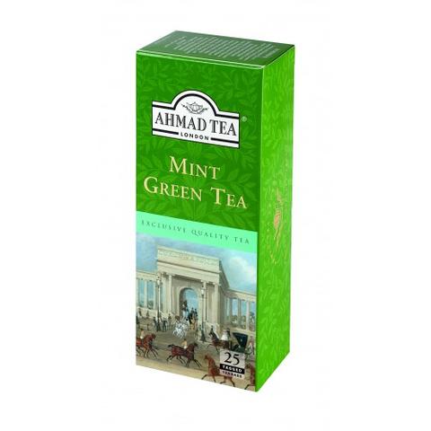 Ahmad Tea Mint Green Tea 25 Tea Bag Pack - MarkeetEx