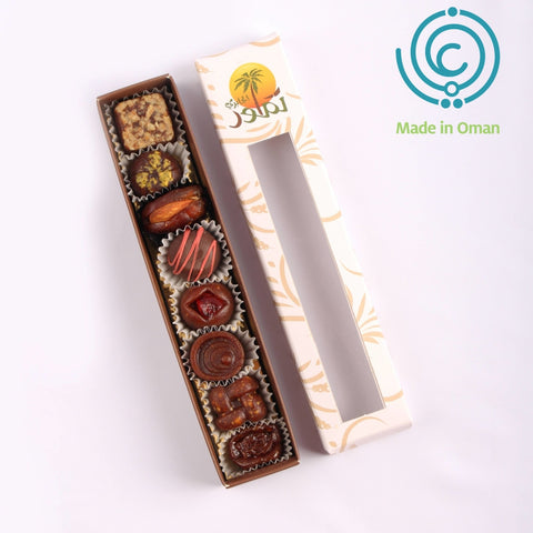 Omani Dates with Different Flavors - 8 Pcs - MarkeetEx