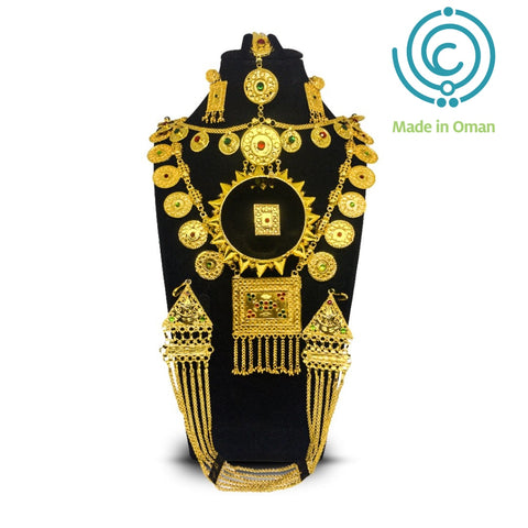 Omani Traditional Gold Set - Replica Design #1 - MarkeetEx