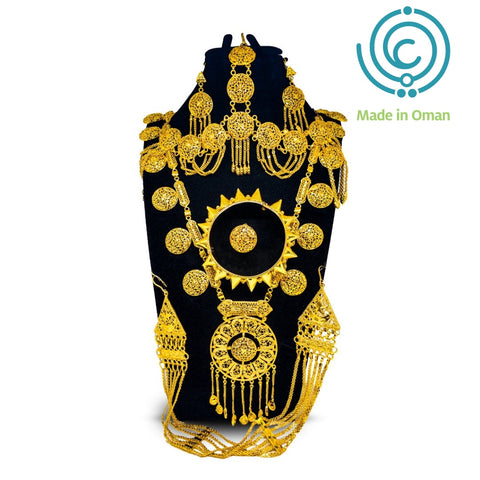 Omani Traditional Gold Set - Replica Design #2 - MarkeetEx