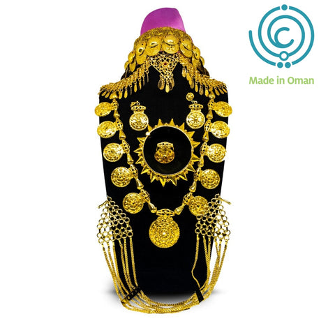 Omani Traditional Gold Set - Replica Design #4 - MarkeetEx