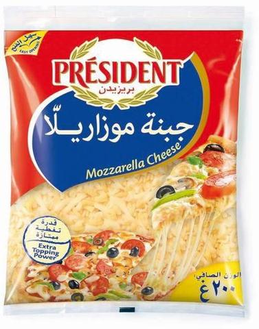 Cheese Mozzarella President 200gm