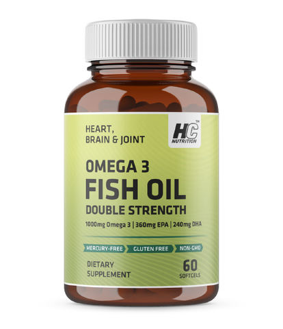 Omega 3 Fish Oil Double Strength 60 Softgel - MarkeetEx