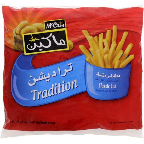 French fries Tradition McCain 1.5kg