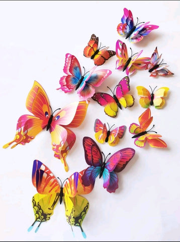 3D Butterfly Wall Sticker - MarkeetEx