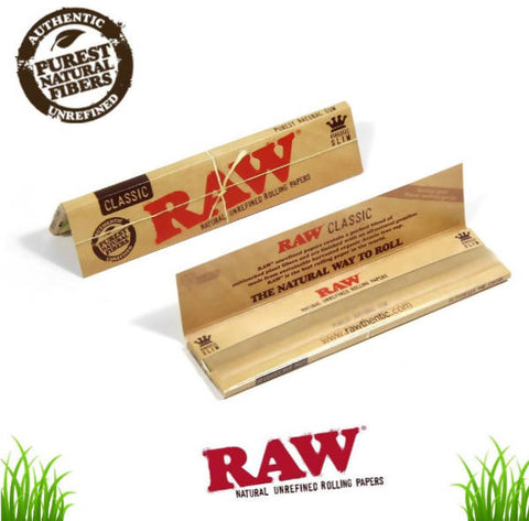 RAW® Classic Rolling Papers - King Size Slim - MarkeetEx