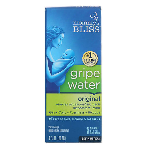 Mommy's Bliss, Gripe Water, Original, 4 fl oz (120 ml) - MarkeetEx