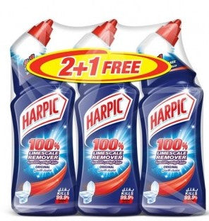 Harpic Liquid Toilet Cleaner Original 500ml X 3pcs Pack