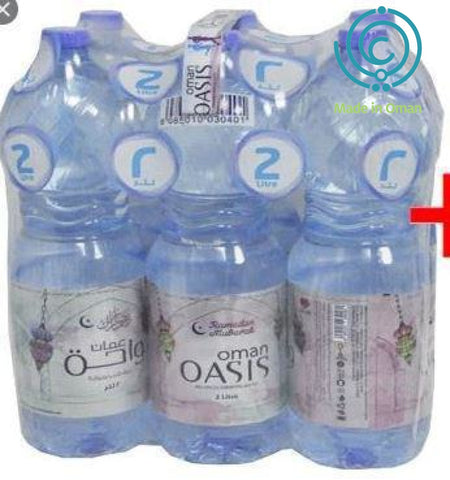 Water Oman Oasis - 2 Ltr X 6 Pcs Pack - MarkeetEx