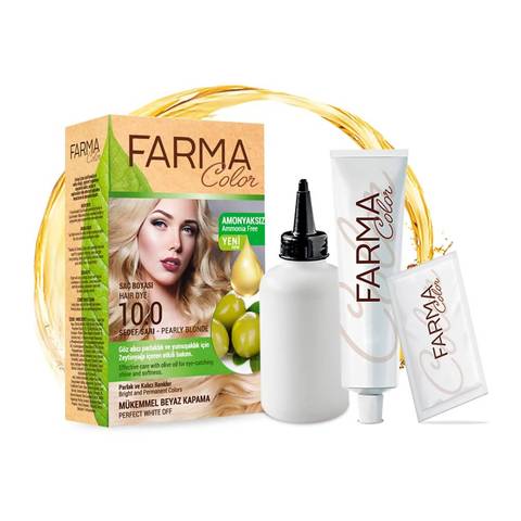 FARMASI FARMACOLOR EXPERT HAIR DYE 10.0 PEARLY BLONDE