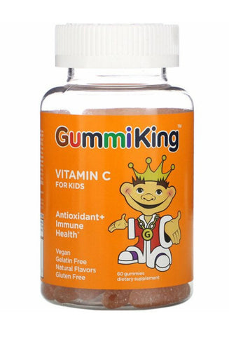 Gummiking Vitamin C for Kids, 60 Gummies - MarkeetEx