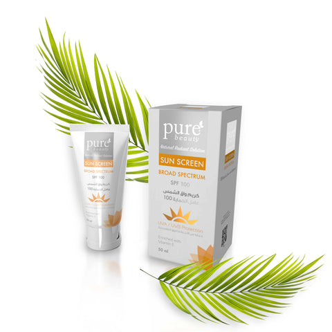 Pure beauty Sunscreen Cream SPF 100 - 50 ml - MarkeetEx