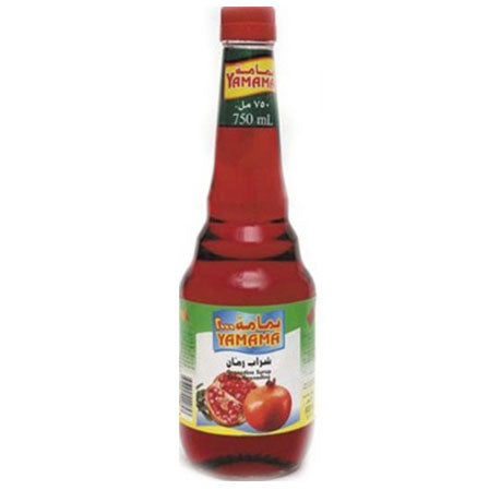 Grenadine Syrup Yamama 750 ml -  اليمامة شراب الرمان - MarkeetEx